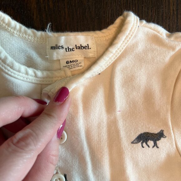 Mile's the Label Fox Romper - Picture 4 of 4